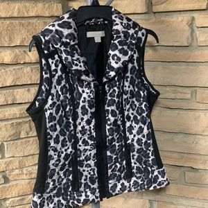 Beautiful Laura Ashley Sz Med Quilted Puffer Vest